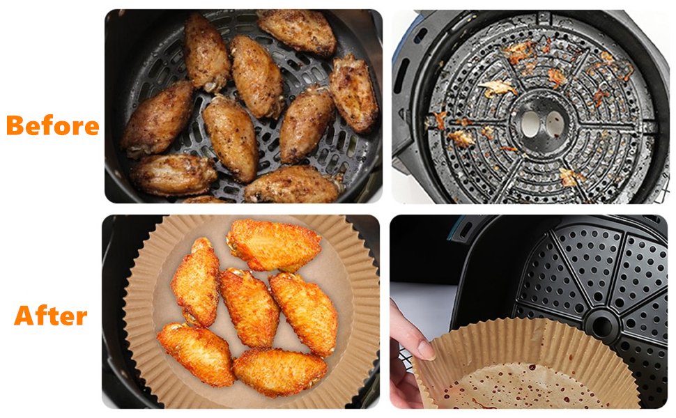 Baking paper for air fryer