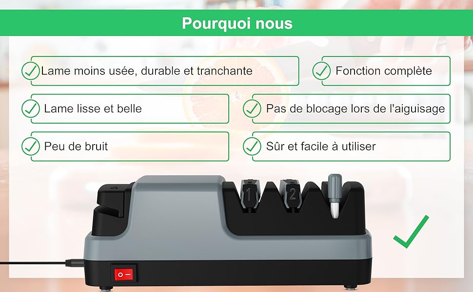 Aiguiseur Couteaux Professionnel