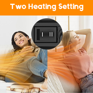 Equipped with PTC ceramic heating technology 
