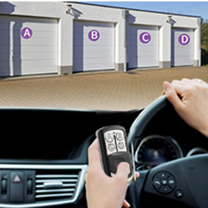 Lot de 2 télécommandes universelles, à Code Fixe, avec fréquence de 433,92 MHz 
