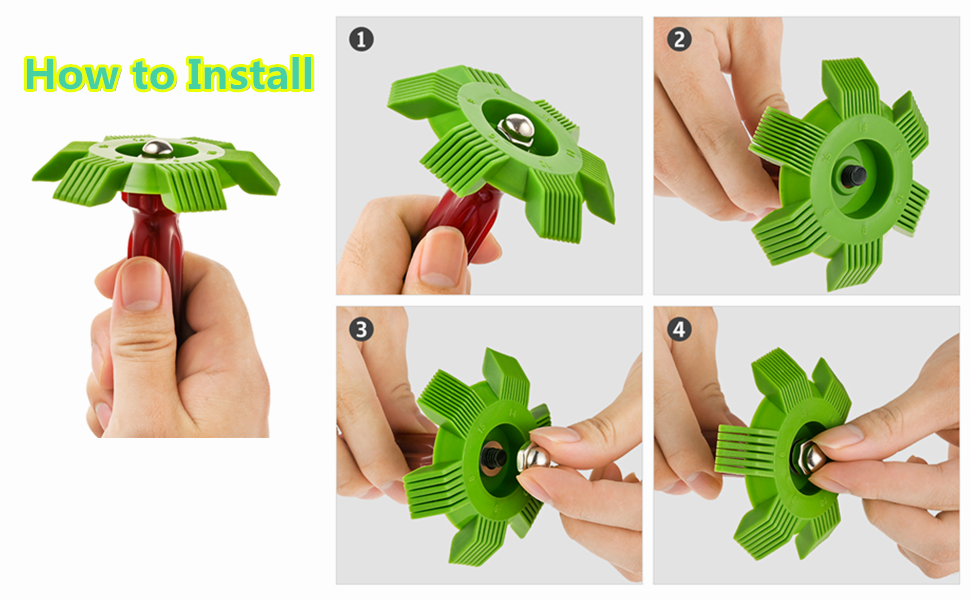 Radiator Comb Auto Car Cooling System Cleaning Brush