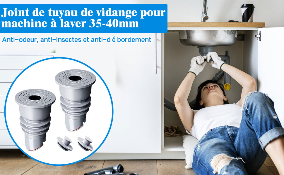 Bouchon Anti Odeur Machine à Laver