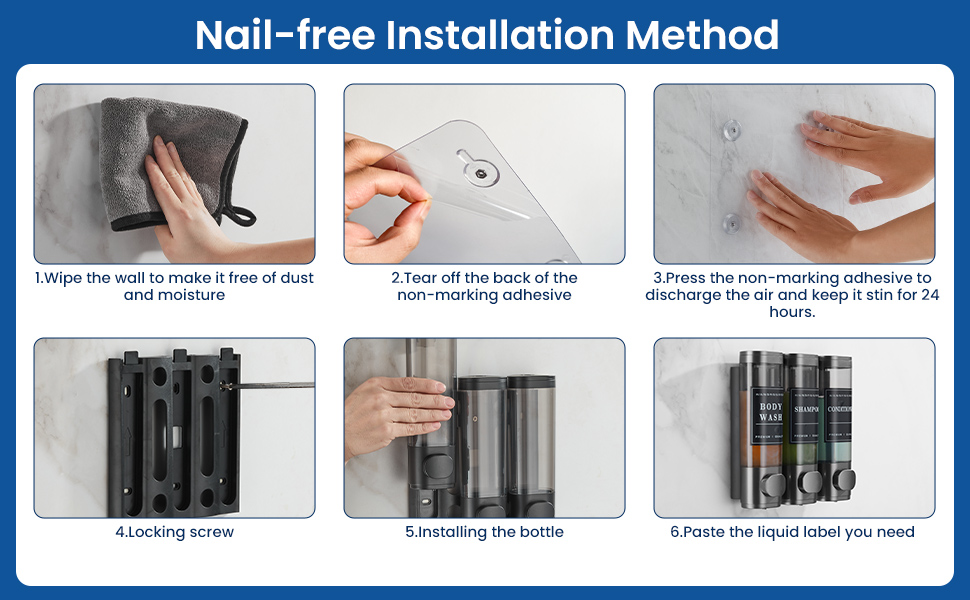 shower soap dispenser