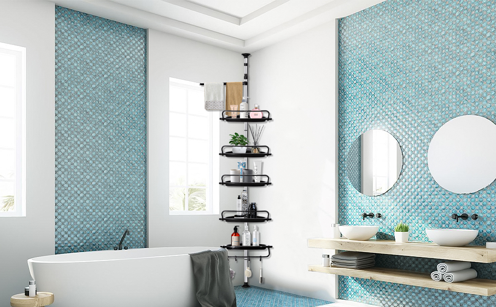 etagere salle de bain sans percage