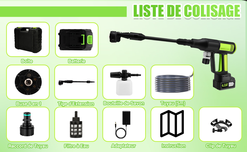 MEKOTRIN Nettoyeur Haute Pression