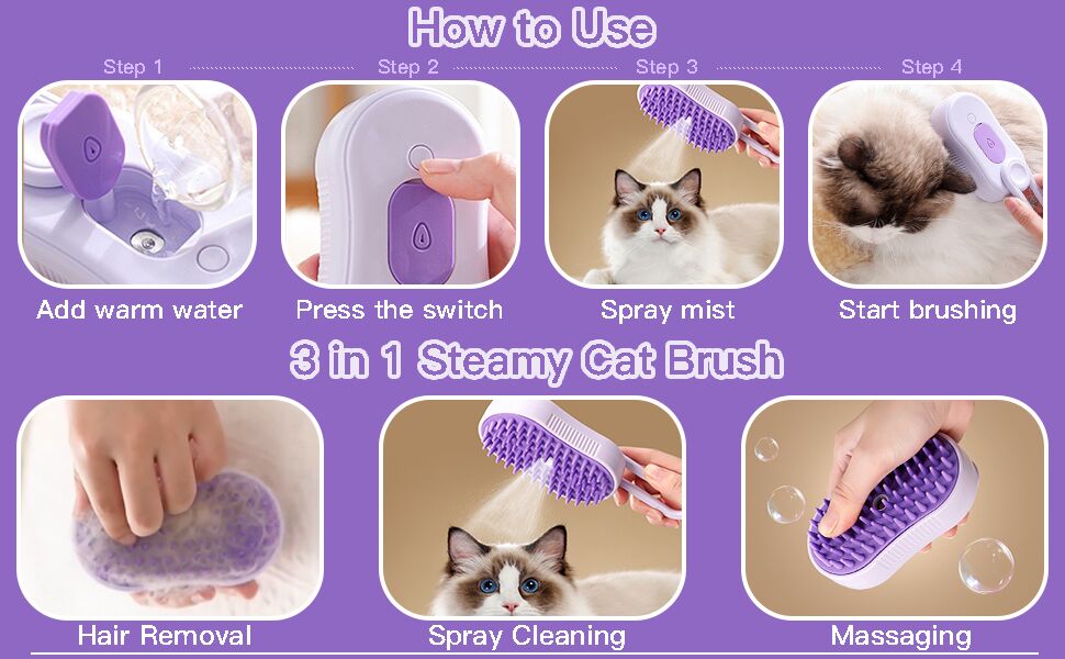 toilettage et amp; soin des griffes des chats