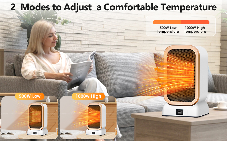 2 modes pour régler une température confortable