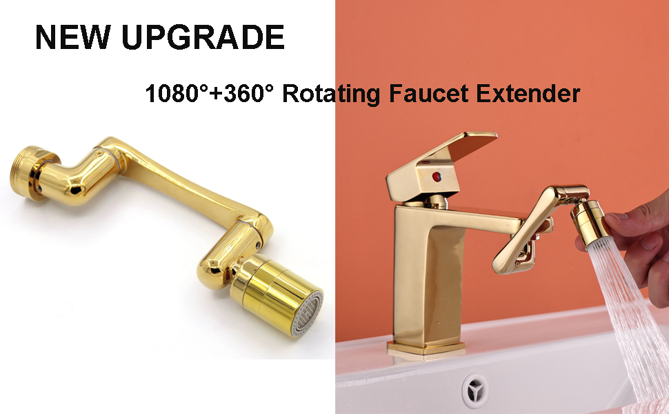 Rotating Faucet Extender