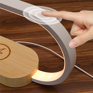m zimoon Lampe De Chevet Avec Charg Rapide Sans Fil