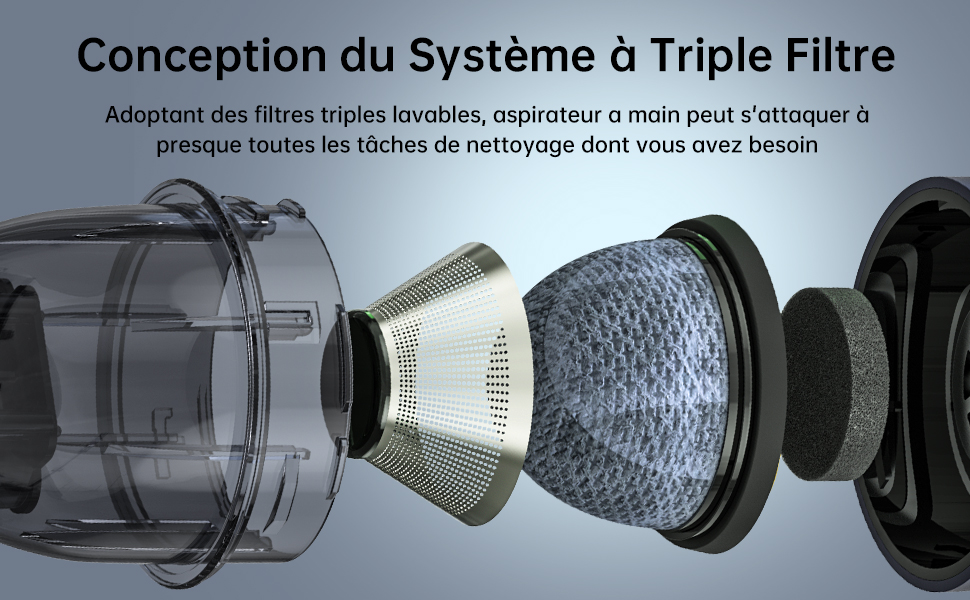 mini aspirateur sans fil