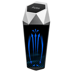 l'écran LED bleu et noir