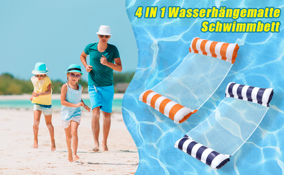Aufblasbare Schwimmbadmatratze 