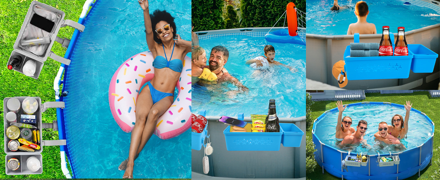 Panier de rangement pour piscine