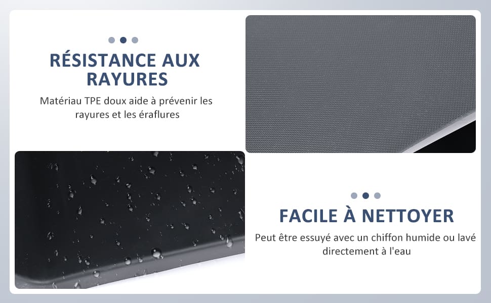 rangement coffre de voiture tesla model y Résistance aux rayures Facile à nettoyer