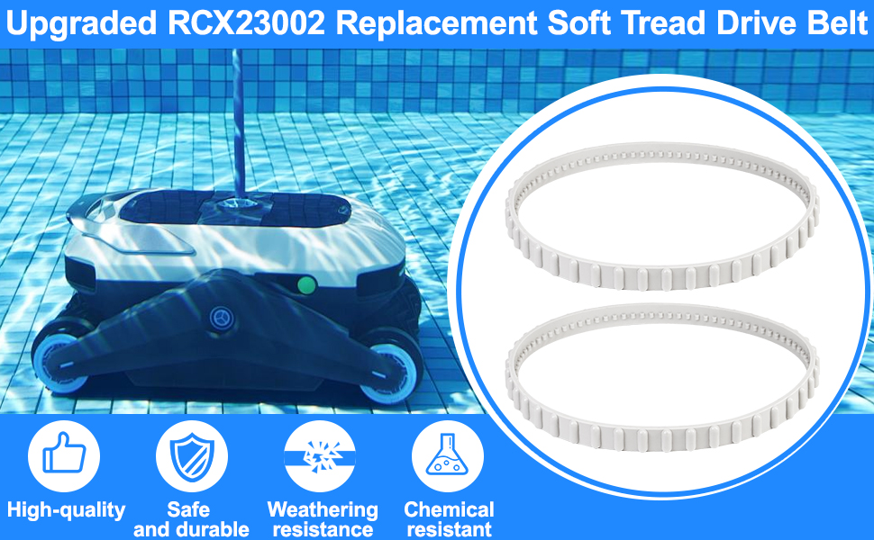 Kuuleyn 2 Pièces Courroies D'entraînement De Nettoyeur De