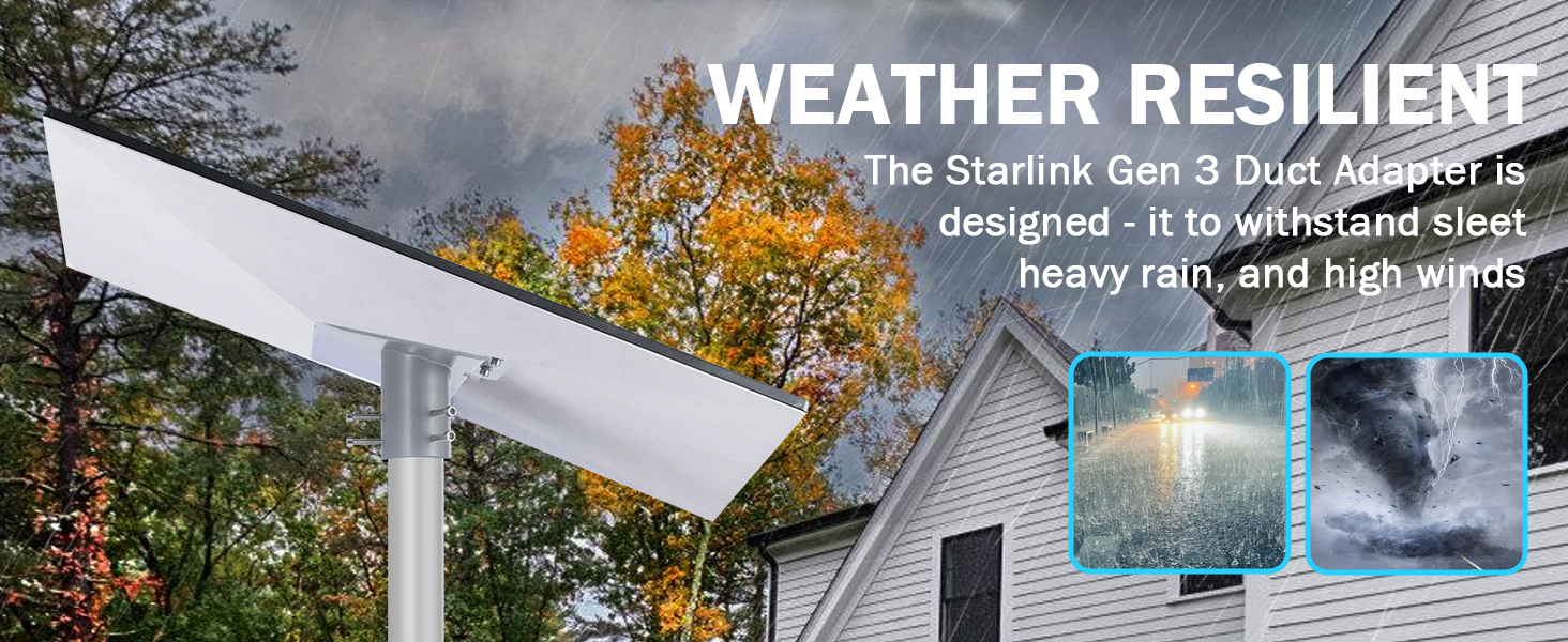 Starlink Gen 3 Röhrenadapter