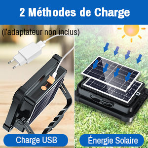 Projecteur LED Rechargeable