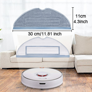 Jajadeal Kit d'accessoires pour Xiaomi Roborock  S7, S7 Plus, S7 Max, T7s, T7s Plus 
