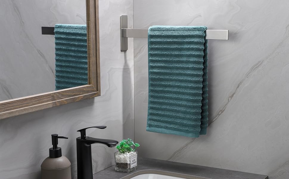 Dvocel Porte-Serviettes Salle de Bain en Acier Inoxydable 304 Adhesif pour Salle De Bain Et Cuisine