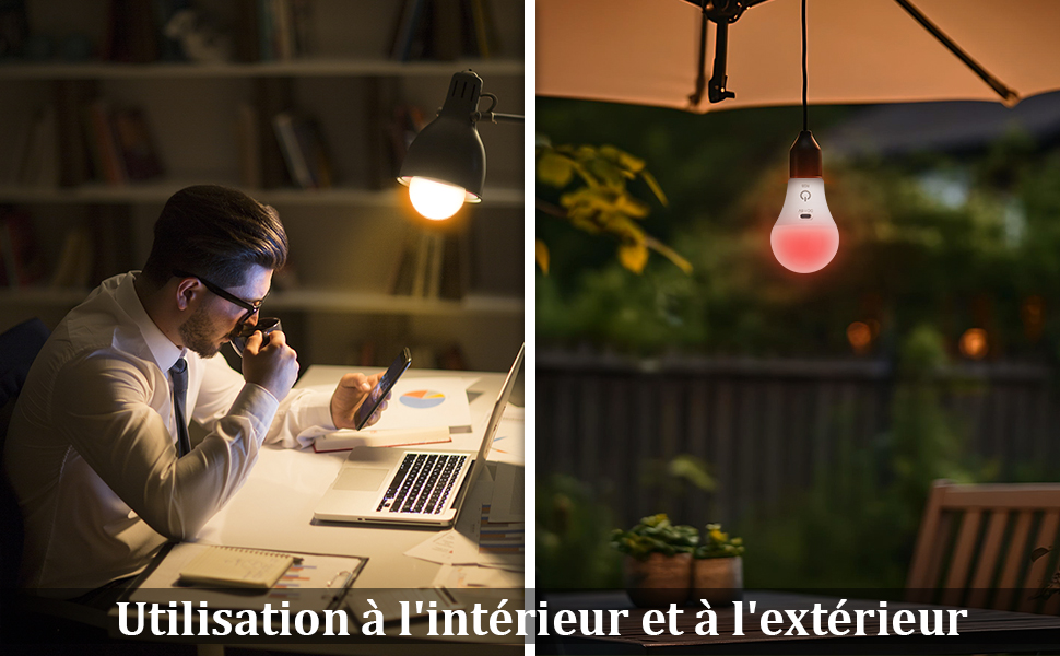 Utilisation extérieure