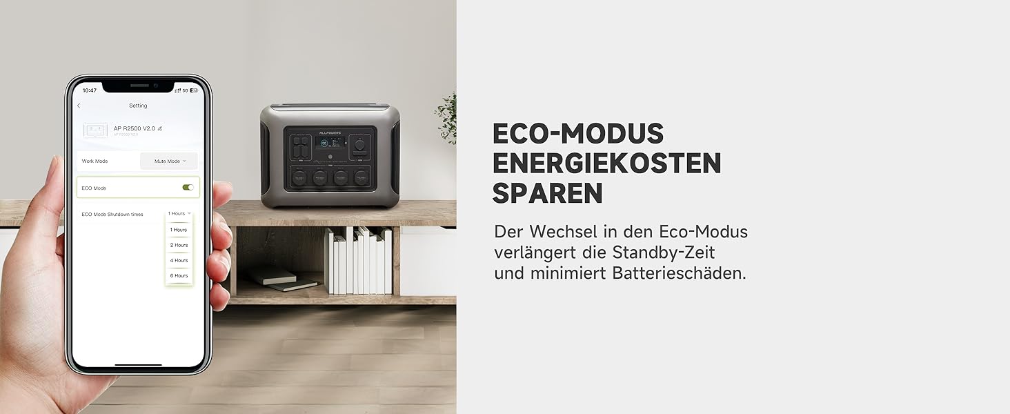 ECO-MODUS ENERGIEKOSTEN SPAREN