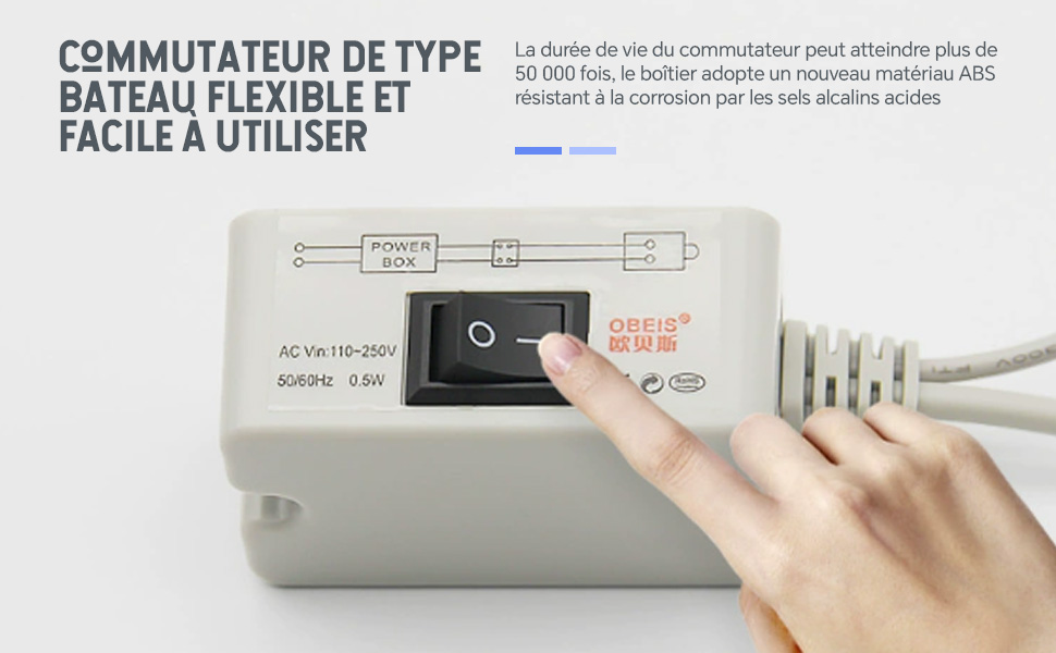 lampe pour machine à coudre EU plug