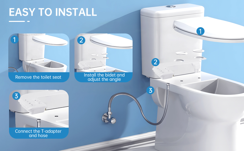 Bidet Toilette WC
