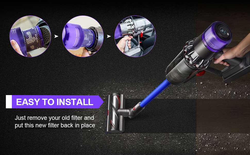 Filtre de Remplacement Lavable pour Dyson V11 Torque Drive V11 Animal V11 Absolute SV14 V15
