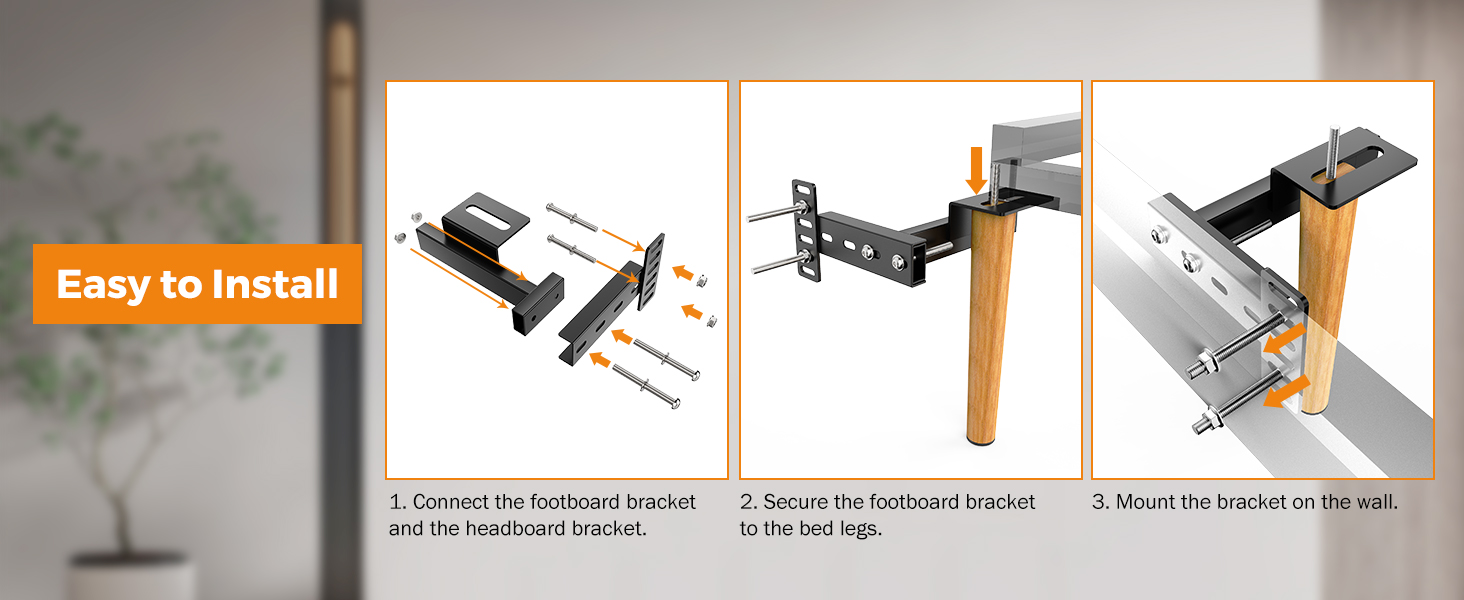 bed frame brackets