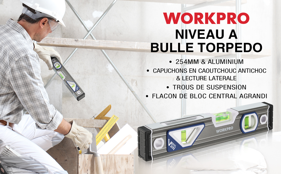 niveau a bulle torpédo