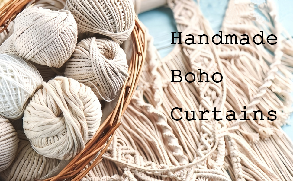 Handmade Boho Curtains for Wedding