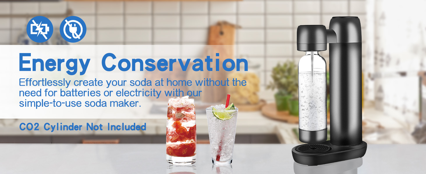 Skyehomo Soda Maker NK-0691-A+3