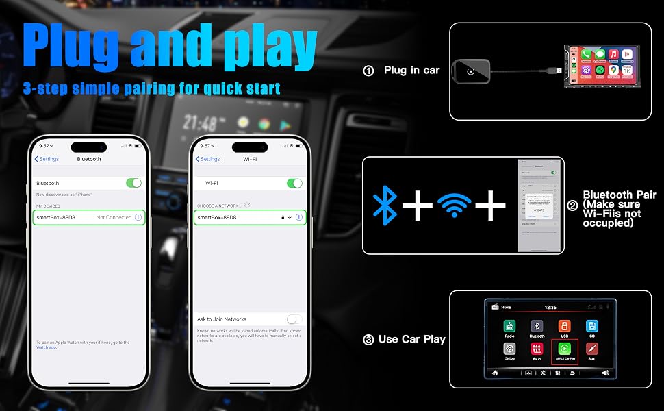 3 steps to quickly connect, stable and convenient