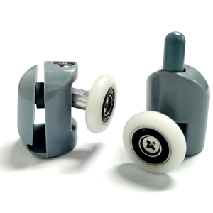 roulettes pour porte de douche