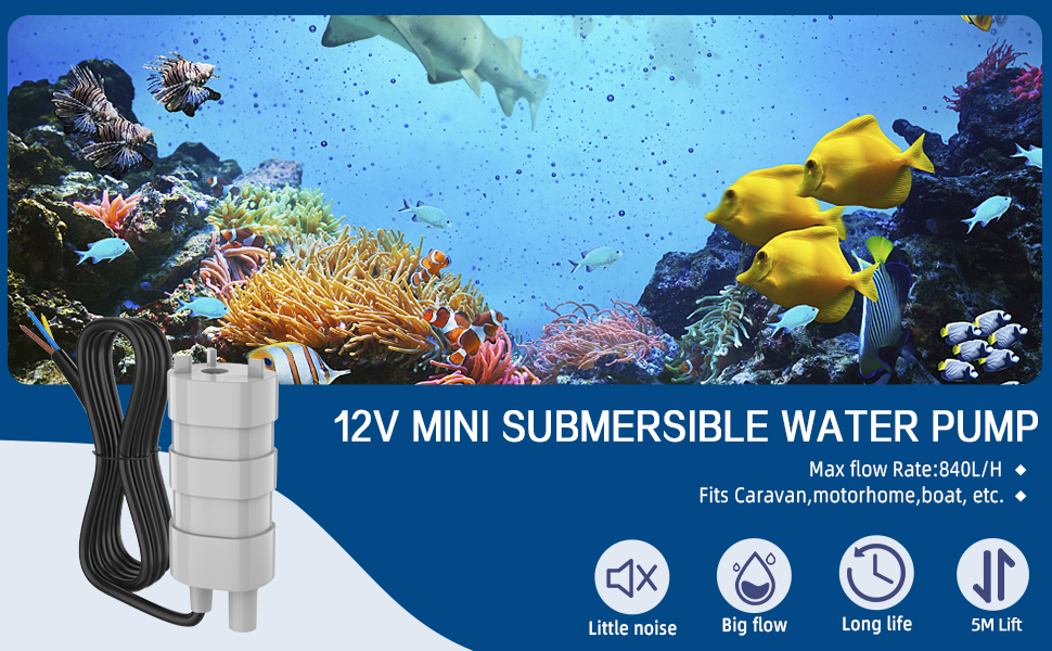 Pompe à eau submersible