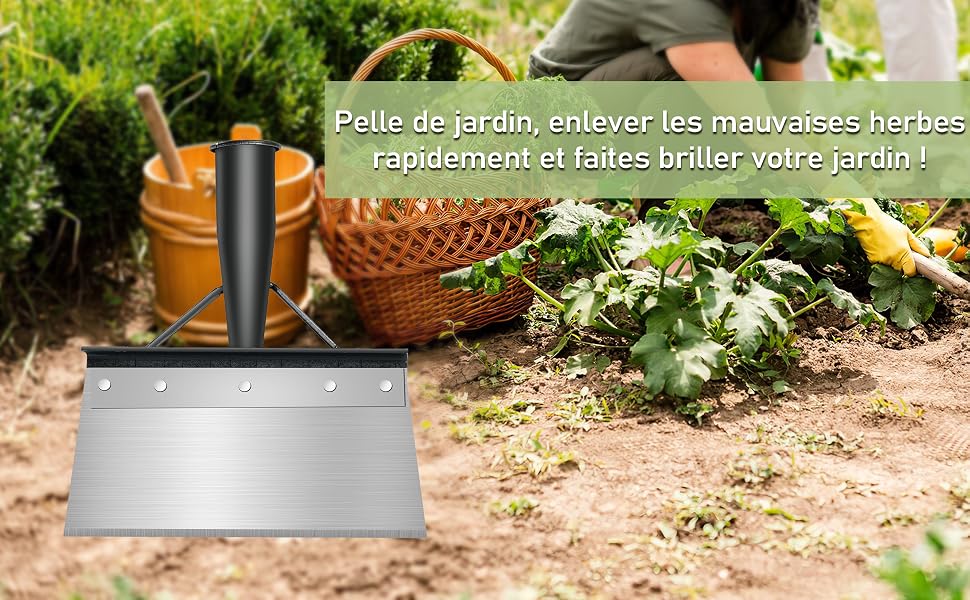 Pelle de jardin multifonctionnelle