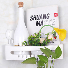 ilikable Etagère Douche d'Angle sans Perçage Etagere Salle de Bain Ventouse Amovible