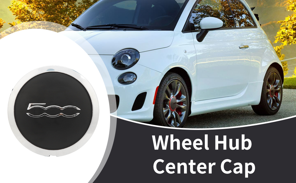 Fiat 500 Wheel Centre Caps Center Wheel Hup Cap