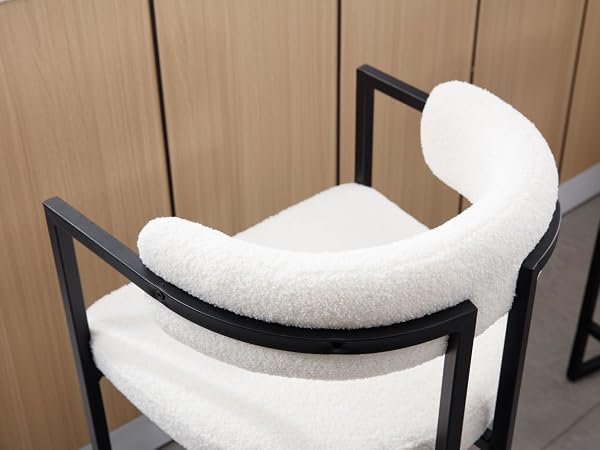 chaise bar en velours