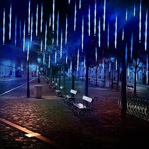 Meteorschauer Regen Lichter