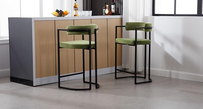 tabouret bar avec repose pied
