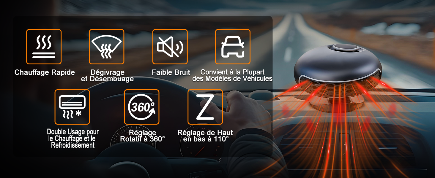 Chauffage de Voiture 12 V
