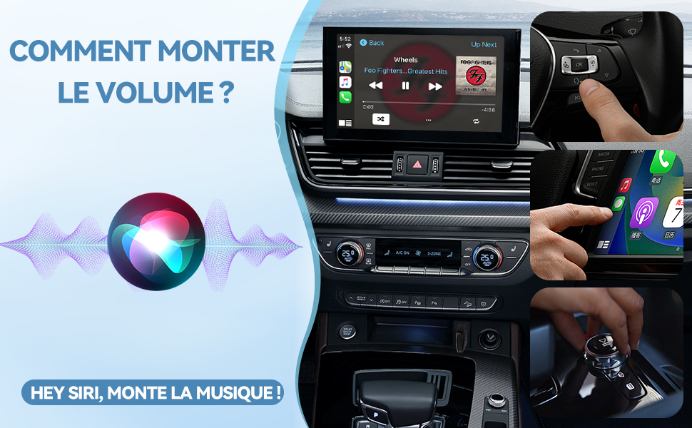 carplay android auto car play iphone sans fil carplay voiture sans fil ecran voiture carplay