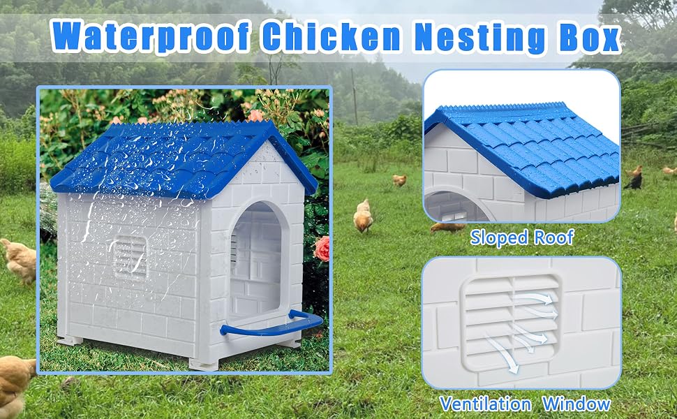nesting boxes for chickens