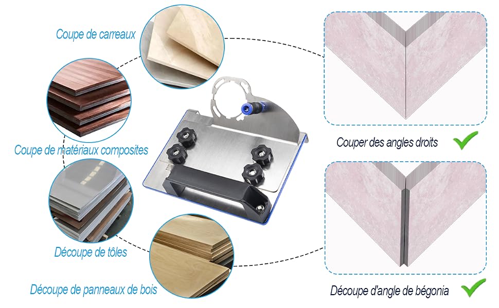 Support Pour Meuleuse Angulaire à 45°