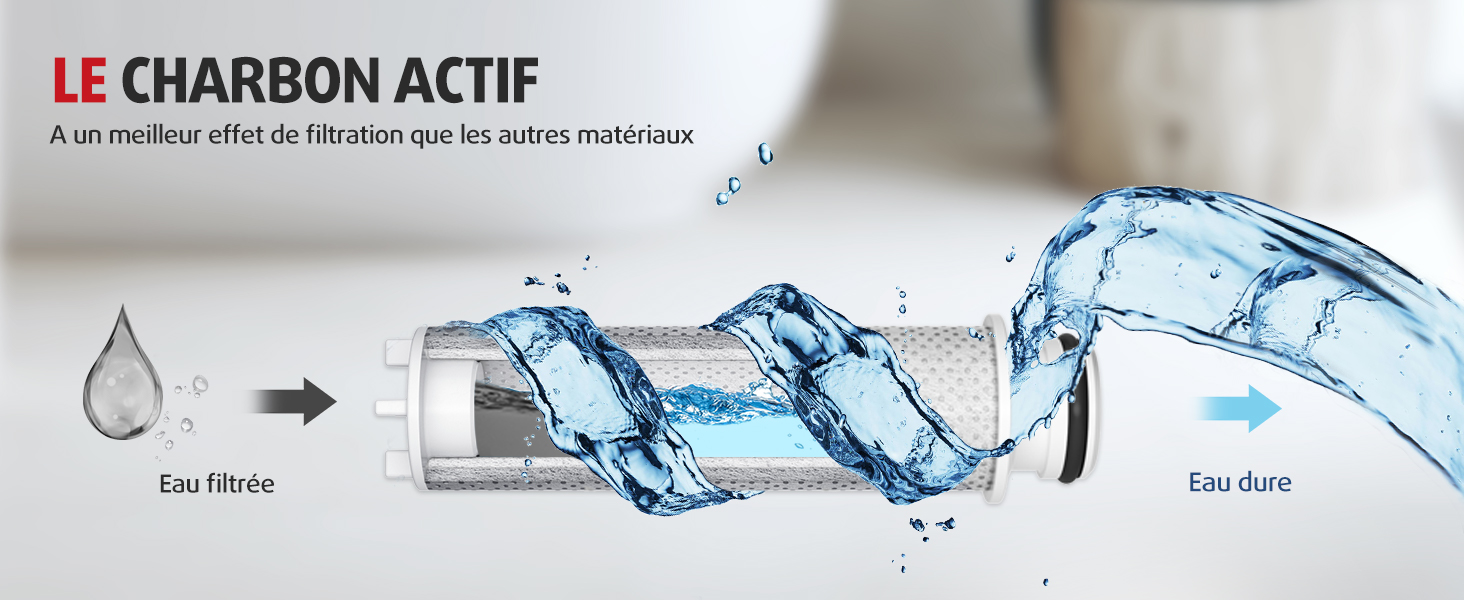 Pommeau de Douche Anti Calcaire
