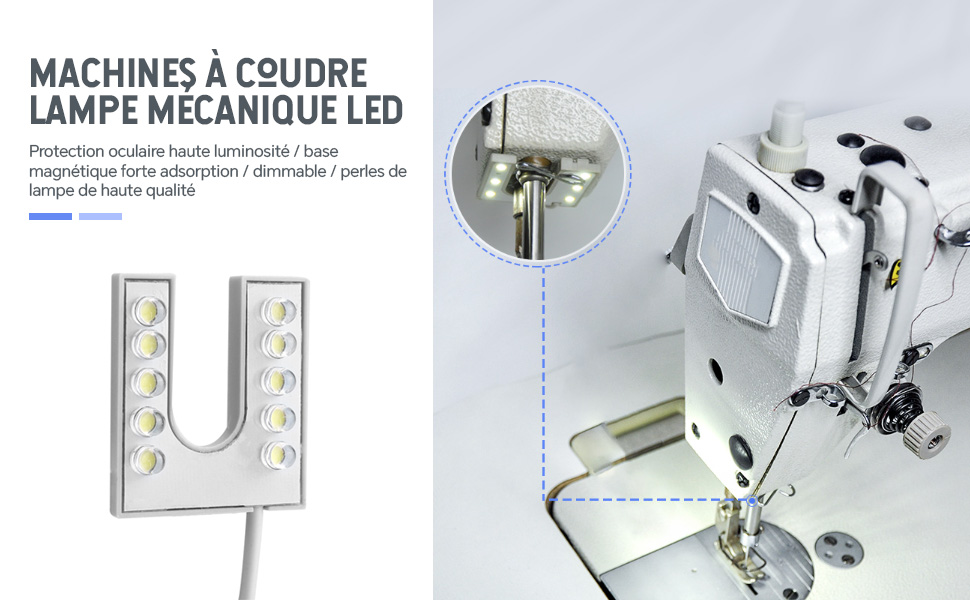 lumière de Machine à Coudre Basse consommation Haute luminosité 