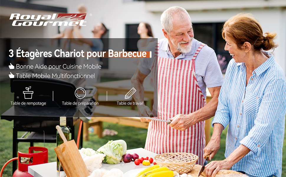 Chariot pour Barbecue