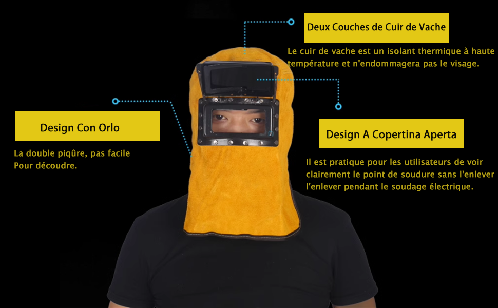 Casque de soudeur