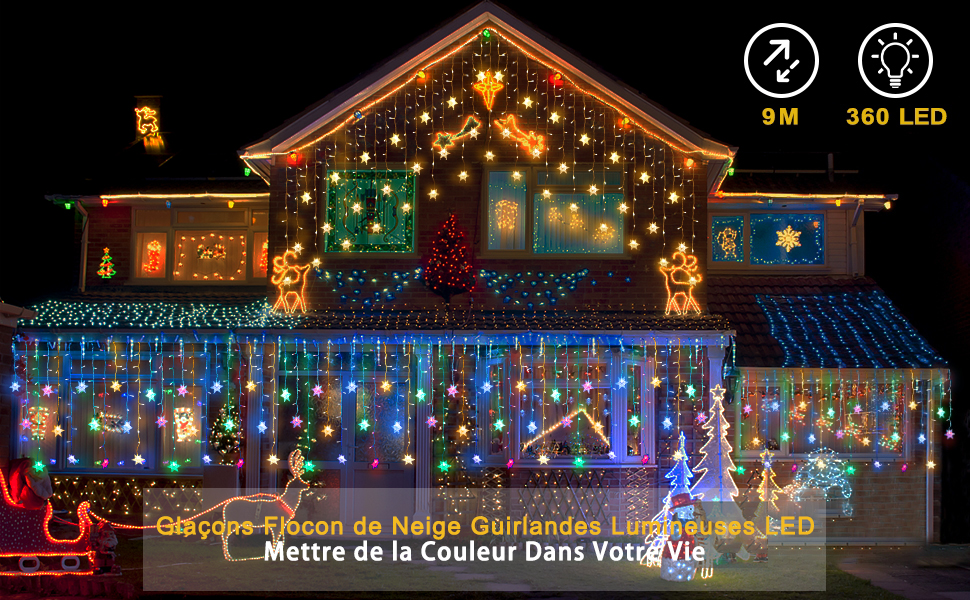 Guirlande Lumineuse 360LED